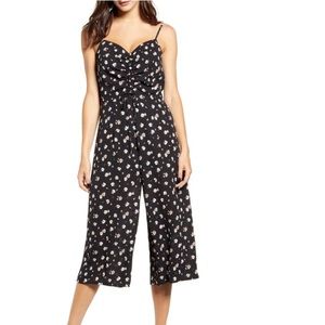 ROW-A Sleeveless Cinch Front Jumpsuit